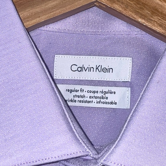 Calvin Klein Short Sleeve Button Up Shirt - Picture 3 of 12